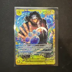OP12-119 Bartholomew Kuma : Secret Rare English One Piece TCG Card : OP12: Legac - Image 1