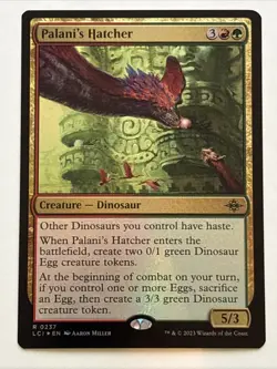 MTG The Lost Caverns of Ixalan Palani's Hatcher Foil 0237 NM Rare - Image 1