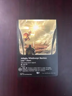 Adagia, Windswept Bastion (Borderless) Edge of Eternities Regular MTG Magic - Image 1
