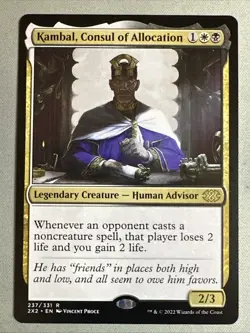 MTG / Kambal, Consul of Allocation / 2X2 / #237 / Regular / Rare / NM - Image 1