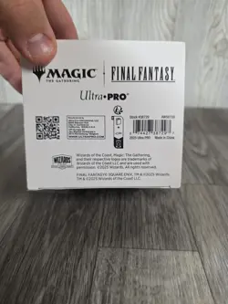 Magic The Gathering MTG Final Fantasy FF Ultra Pro Alcove Edge Deck Box Cloud - Image 5