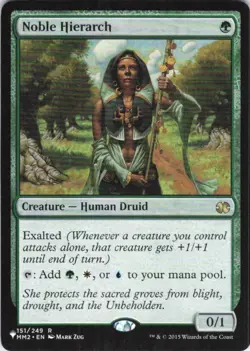 MTG Noble Hierarch (151/249) | NM | The List Reprints - Image 1