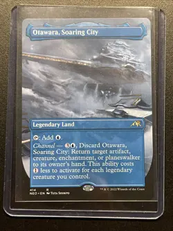 Otawara, Soaring City (Borderless) Kamigawa: Neon Dynasty Regular - Image 1