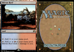 Magic the Gathering -MTG-Shivan Reef - Image 1