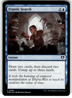 NM Frantic Search, MTG, Various Sets, Magic the Gathering, 153 - Image 1