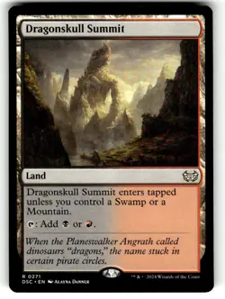 Dragonskull Summit Commander: Duskmourn: House of Horror Regular MTG - Image 1