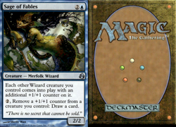Magic the Gathering -MTG-Sage of Fables - Image 1