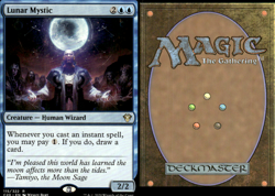 Magic the Gathering -MTG- Lunar Mystic - Image 1