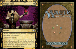 Magic the Gathering -MTG- Village Rites - Image 1