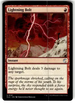 Magic The Gathering MTG LIGHTNING BOLT Ravnica: Clue Edition NM Near Mint - Image 1