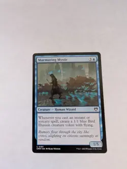 Murmuring Mystic Commander Masters Regular MTG - Image 1
