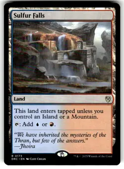 Sulfur Falls Commander: Aetherdrift Regular MTG - Image 1