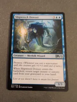MTG Magic the Gathering Shipwreck Dowser (71/417) Core Set 2021 NM - Image 1