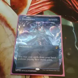 Omniscience (Anime Borderless) Wilds of Eldraine: Enchanting Tales FOIL MTG - Image 1