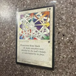 Magic the Gathering - Legends Wall of Light Uncommon 1994 NM/M - Image 2