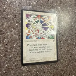 Magic the Gathering - Legends Wall of Light Uncommon 1994 NM/M - Image 3