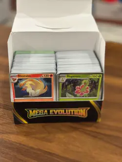 Pokemon Mega Evolution Bulk from Booster Box: Commons, Uncommon, Holos, Reverse - Image 1