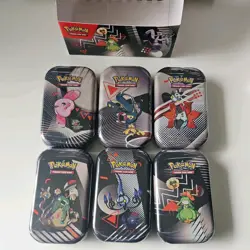 Pokemon Black Bolt and White Flare MINI TINS Lot of 6 (sealed) - Image 5