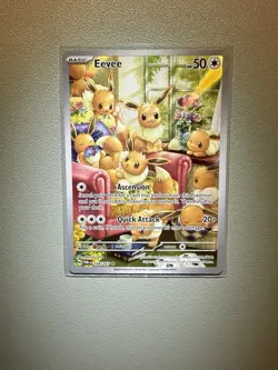 Pokemon TCG Eevee 188/167 Twilight Masquerade IR - Image 1
