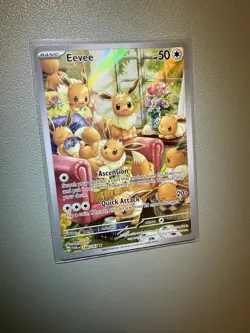 Pokemon TCG Eevee 188/167 Twilight Masquerade IR - Image 2