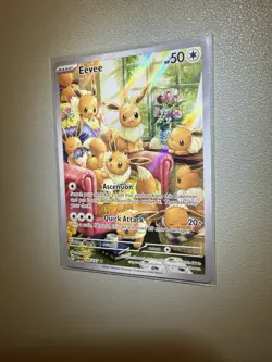Pokemon TCG Eevee 188/167 Twilight Masquerade IR - Image 3