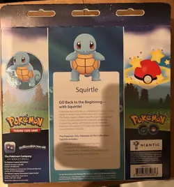 Pokemon TCG: GO Squirtle Pin Collection Brand New Sealed! - Image 2