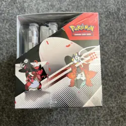 Pokemon TCG Black Bolt White Flare Mini Tin Display Case CDU Brand New sealed - Image 2