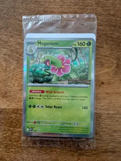 Pokemon Mega Evolution Prerelease STAFF Promo (Set of 4) SEALED - Image 1