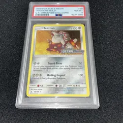 Heatran 88/156, Ultra Prism Stamped Prerelease Promo, Pokemon PSA 8 NM - Pokemon - Image 1