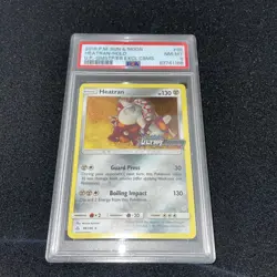 Heatran 88/156, Ultra Prism Stamped Prerelease Promo, Pokemon PSA 8 NM - Pokemon - Image 2