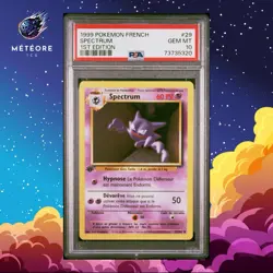 Carte Pokemon Spectrum 29/102 Edition 1 Set De Base PSA10 Francais - Image 1
