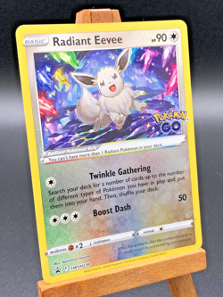 Pokemon TCG GO Radiant Eevee Black Star Promo English SWSH230 NM-M - Image 3