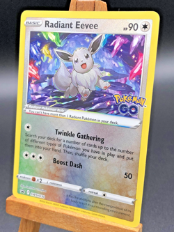 Pokemon TCG GO Radiant Eevee Black Star Promo English SWSH230 NM-M - Image 4