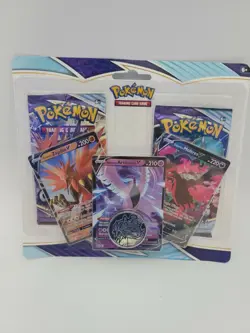 Pokemon Chilling Reign 2 Pack Blister [Galarian Zapdos V, Articuno V, Moltres V] - Image 3