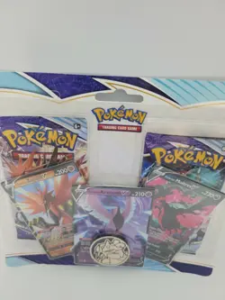 Pokemon Chilling Reign 2 Pack Blister [Galarian Zapdos V, Articuno V, Moltres V] - Image 4