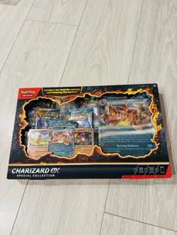 Pokemon TCG Charizard EX Special Collection in hand NEW SEALED - Image 1