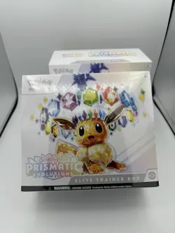 Pokemon TCG Prismatic Evolutions Elite Trainer Box ETB New Sealed Lot Of 2 JP - Image 1