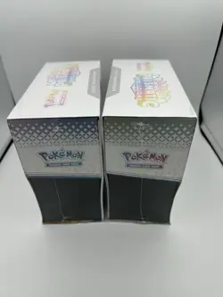 Pokemon TCG Prismatic Evolutions Elite Trainer Box ETB New Sealed Lot Of 2 JP - Image 2