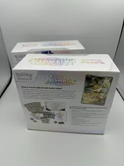 Pokemon TCG Prismatic Evolutions Elite Trainer Box ETB New Sealed Lot Of 2 JP - Image 3