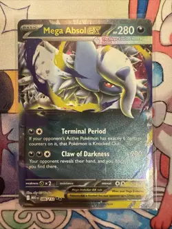 Pokemon TCG Mega Absol Ex 086/132 Mega Evolution Double Rare MINT/Near Mint - Image 2