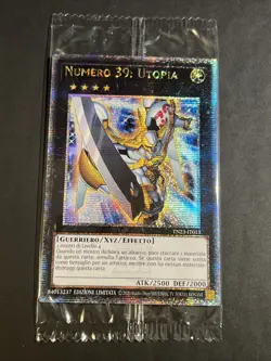 Yu Gi Oh Card Sealed Ita tn23-it013 Number 39 Utopia Quarter Century 25th - Image 1