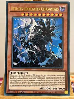 Herr Des Himmlischen Gefangnisses RA03-DE029 Ultra Rare Deutsch NM YUGIOH - Image 1