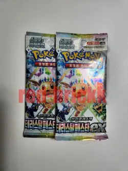 Pokemon Card Terastal Festival sv8a SEALED Kor Prismatic Evo Booster Pack.+2 - Image 1