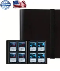Trading Card Binder Album - 160 Pocket - Fits MTG, Pokemon, Sports Cards - Durab - Image 1