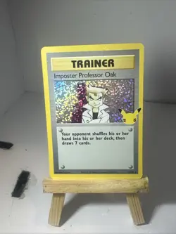 Imposter Professor Oak - 73/102 - Holo Foil - Celebrations - Mint - Pokemon Card - Image 1