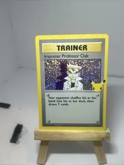 Imposter Professor Oak - 73/102 - Holo Foil - Celebrations - Mint - Pokemon Card - Image 2
