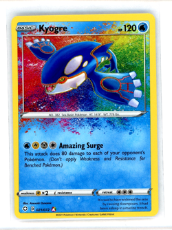 Kyogre 021/072 Shining Fates 2020 Amazing Rare Holo Pokemon TCG Card - NM - Image 1