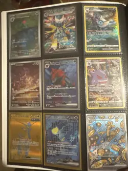 Pokemon Card Collection Binder SAR/SIR/SR/MASTERBALL/FULL ART Near mint all - Image 2