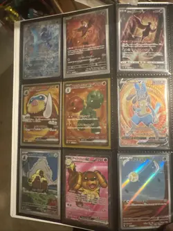 Pokemon Card Collection Binder SAR/SIR/SR/MASTERBALL/FULL ART Near mint all - Image 5