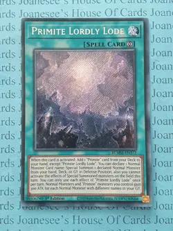 BLMM-EN172 Primite Lordly Lode Secret Rare Yu-Gi-Oh Card 1st Edition New - Image 1